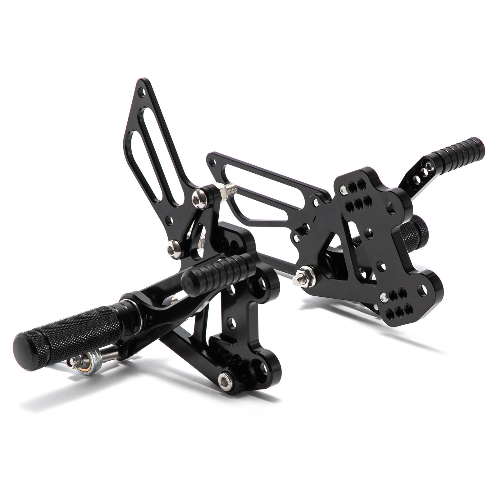 For Kawasaki CNC Rear Set Adjustable Rearsets Footpegs ZX-6R NINJA 1999-2002 01