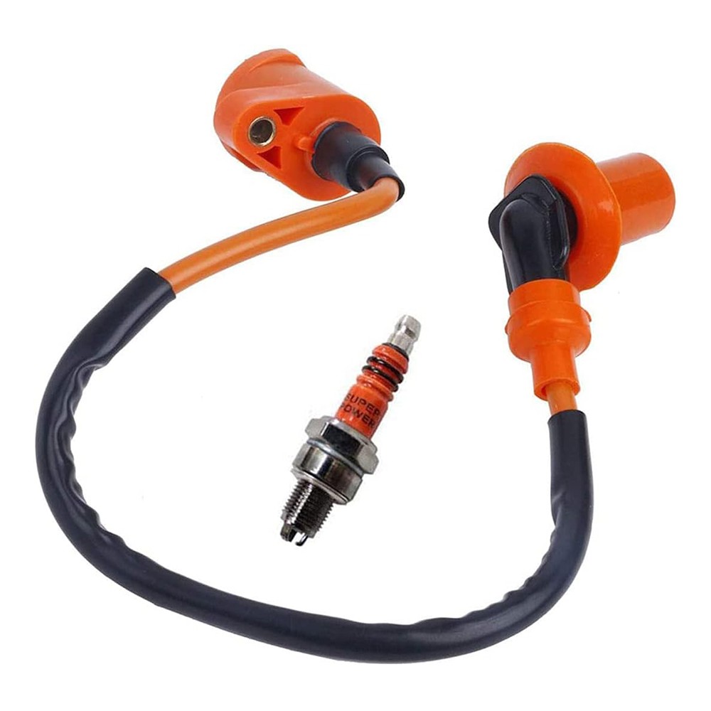 Racing Ignition Coil AC CDI BOX Spark Plug For GY6 50cc-150cc Moped Scooter ATV