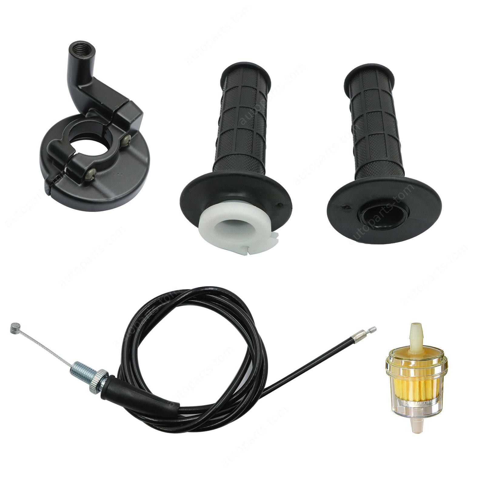 Throttle Cable, Twist Handle & Carburetor For Honda CRF50F 2004-2009 Dirt Bike