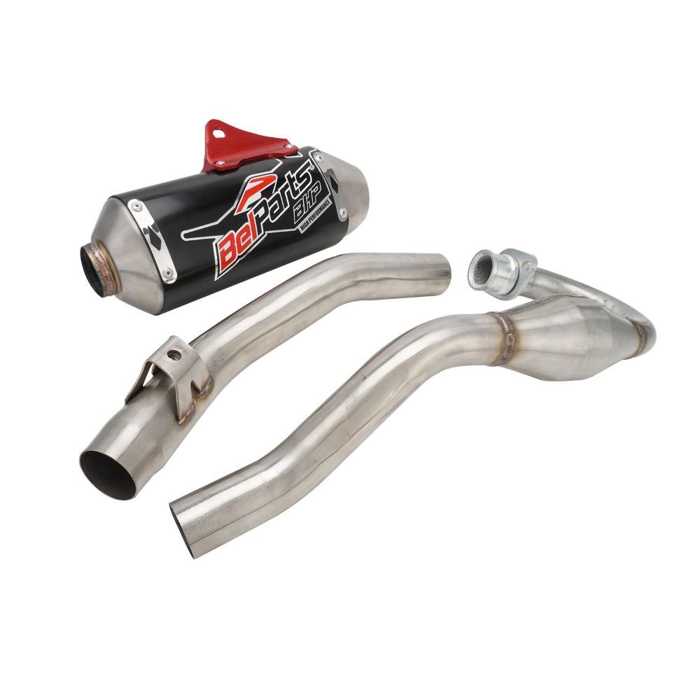 Motorcycle Slip On Exhaust Pipe Full Kit For CRF230F HAWK 250 Dirt Bike