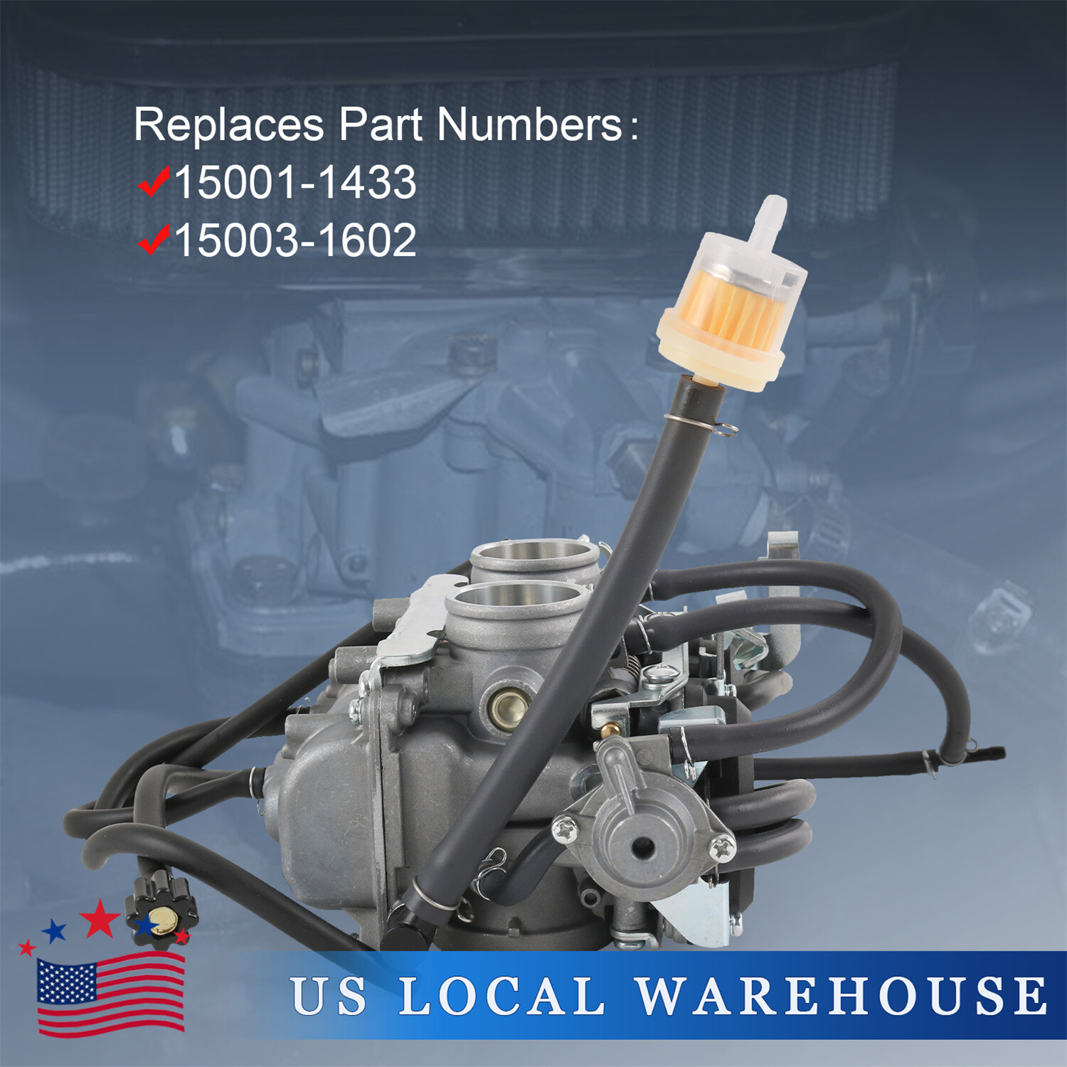 New Carburetor for Kawasaki Ninja 250R 250 EX250 1988-2007 15001-1433