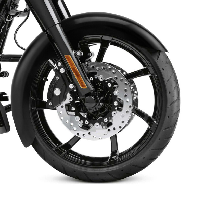 23″ Wrap Unpainted Front Fender Fit For Harley Road King Street Glide Bagger