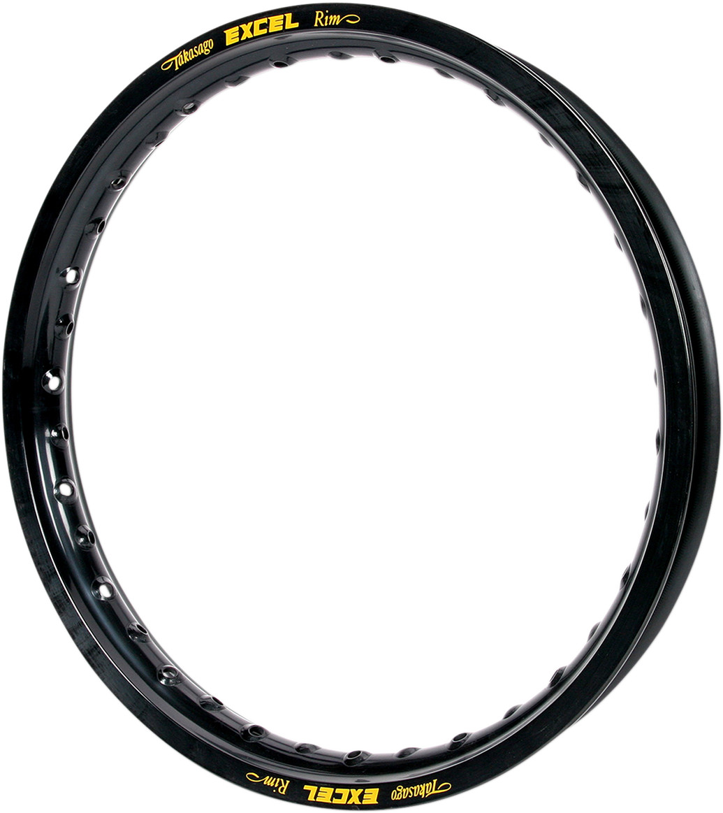 Excel Takasago Rear Rim 19×1.85 36H Black Anodized