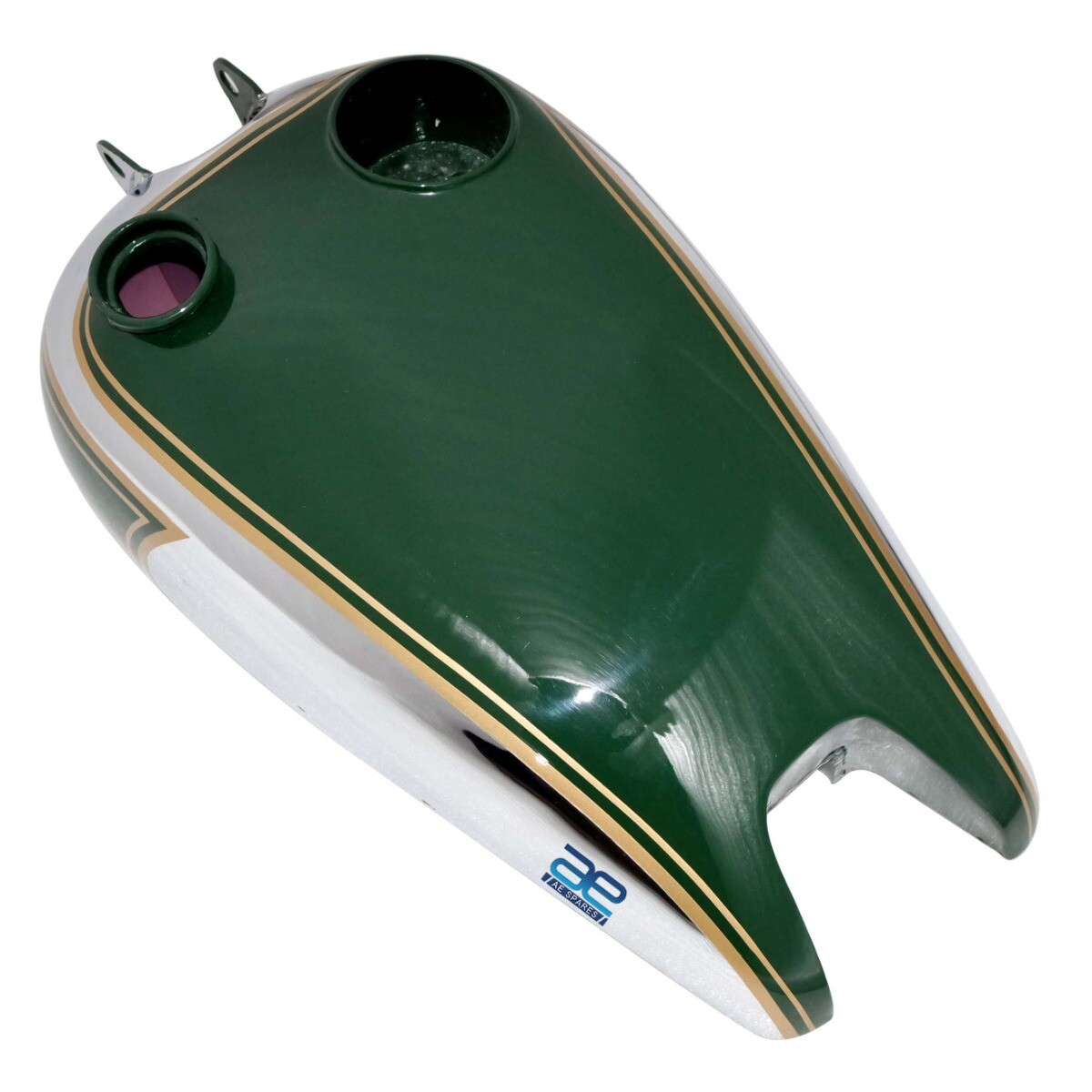 BSA C10 C11 250cc Green Paint & Chromed Petrol Fuel Gas Tank+Speedometer+Cap ECs