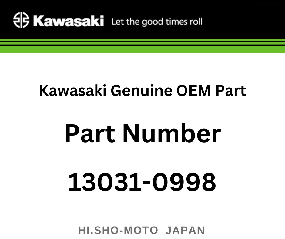 Kawasaki Genuine OEM Part 13031-0998 Crankshaft-Comp