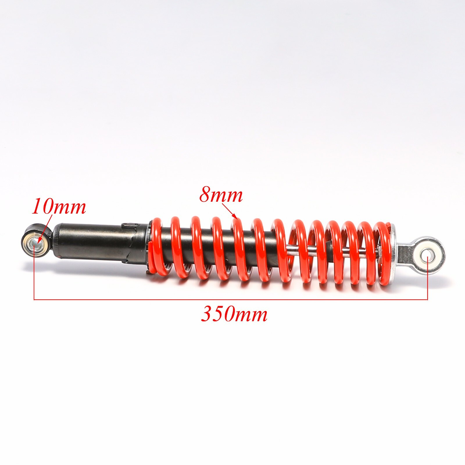 2x 350mm 13 3/4″ Front Shock Absorber For ATV Quad Dirt Pit Bike Buggy Coolster