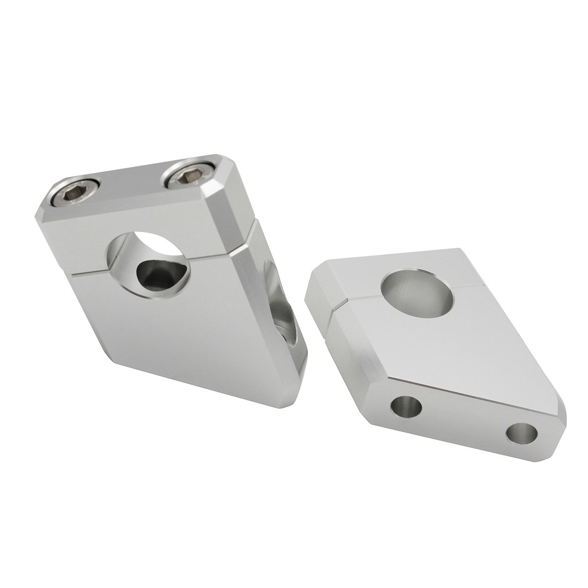 CNC AOTWTR Handlebar Riser Clamp Elevating Pad For Yamaha MT09 FZ09 XSR900 FJ09