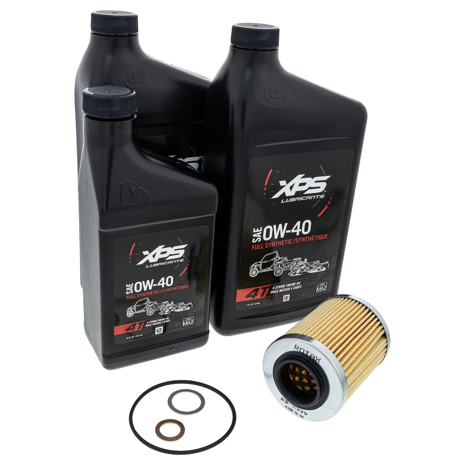 CAN AM SKI-DOO Full Synthetic Engine Oil Change Kit XPS 0W-40 SAE 9779259