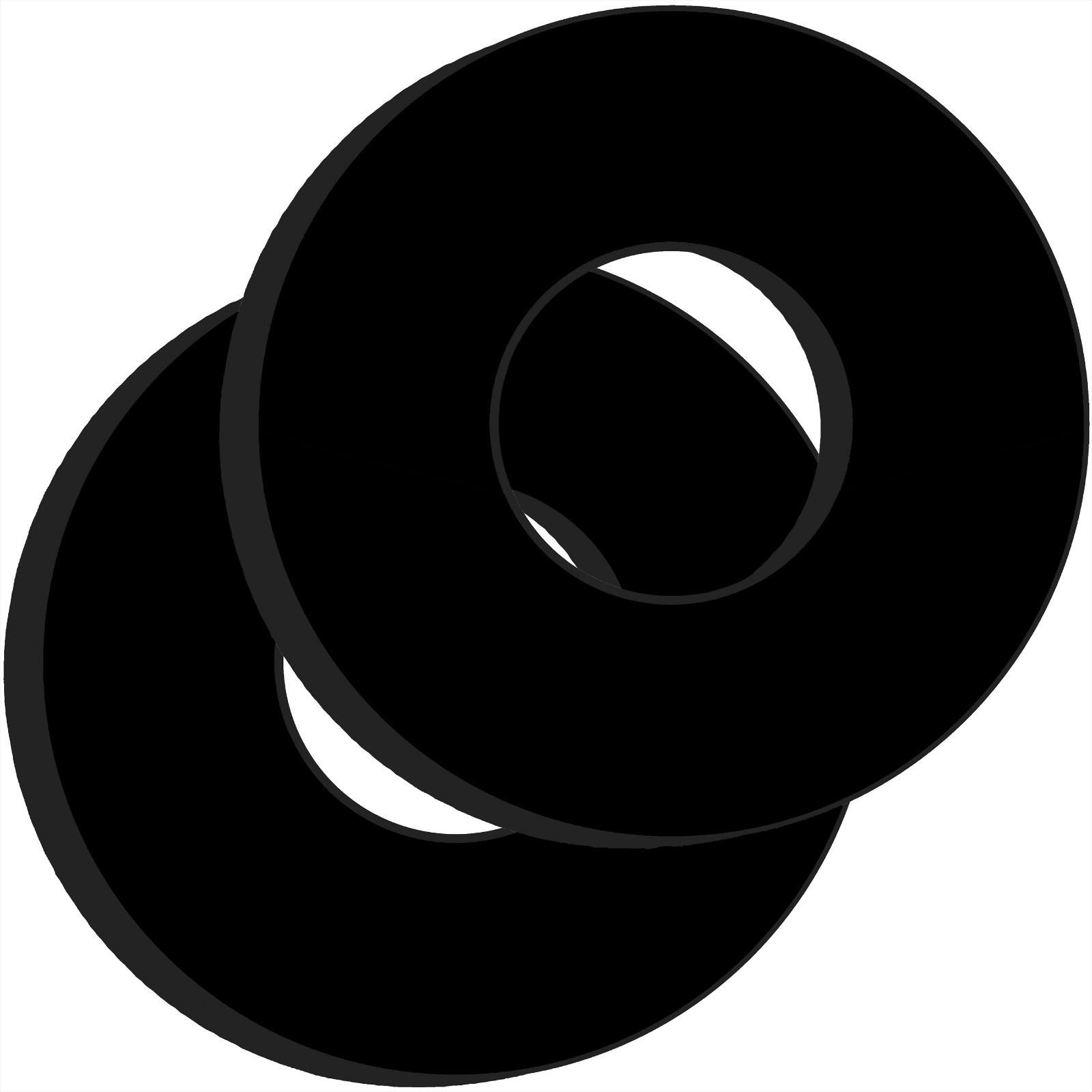 GripDonuts.com® Premium Grip Donuts for Dirt Bike Motorcycle BMX │ Plain Black