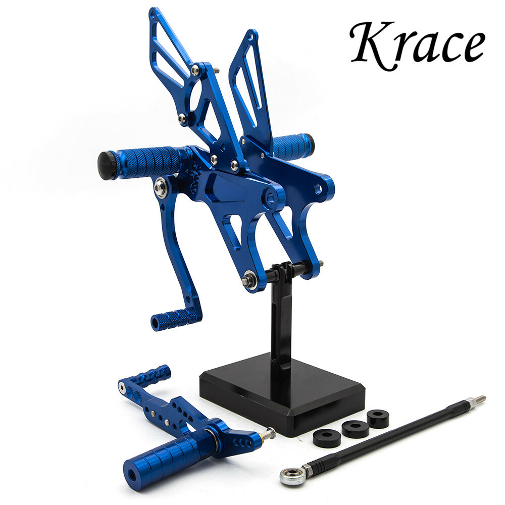 For YZF R1 2009-2014 2012 2011 2013 2010 CNC Rearset Footrest Footpegs Pedals GP