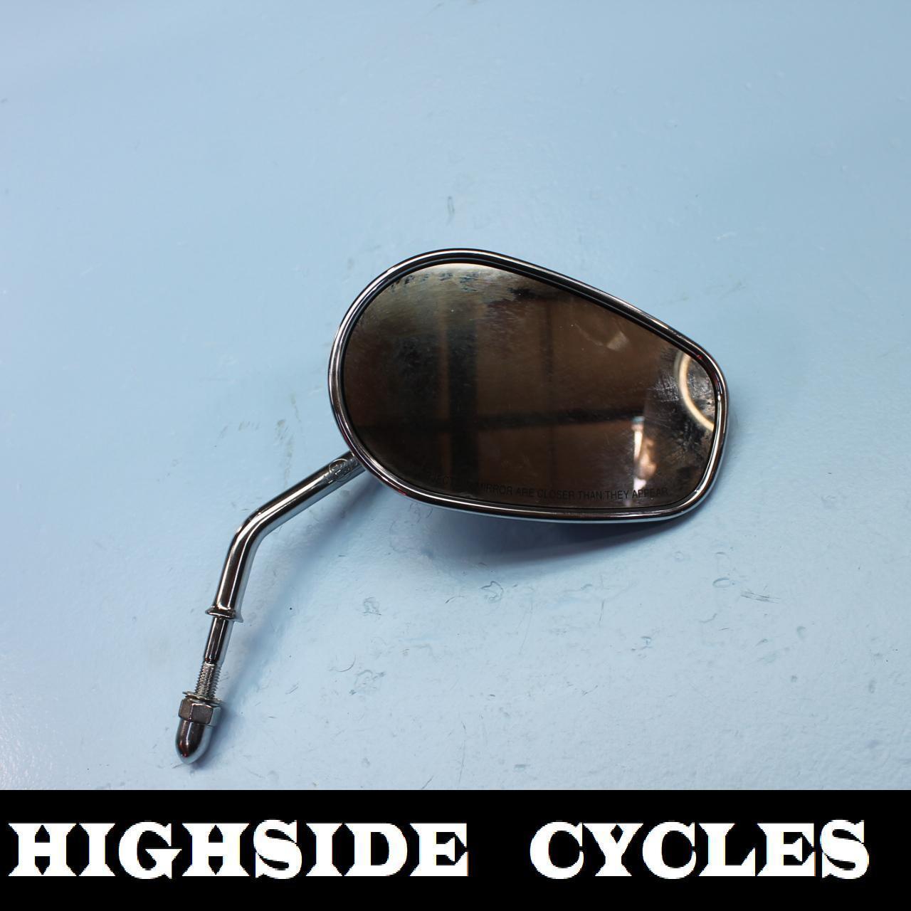 1142 05 HARLEY-DAVIDSON ELECTRA GLIDE CHROME MIRROR SHORTY CONVEX
