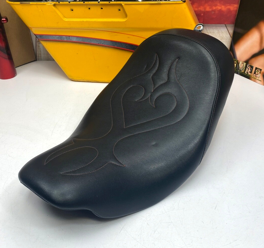 Leather OEM HD 08-25 Harley Touring Genuine Brawler Solo Seat