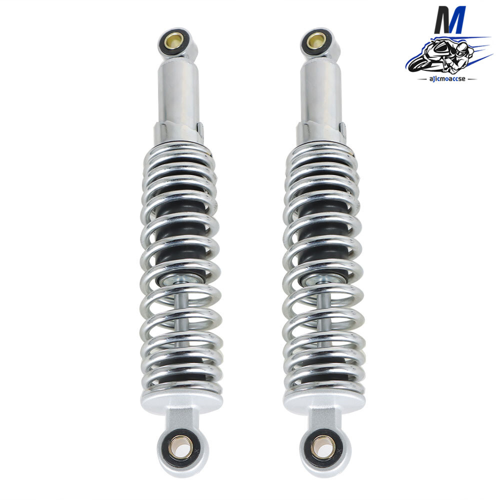 For Sportster XL883 1200 72 48 1979-2012 Pair Chrome Rear Shocks Absorber 320mm