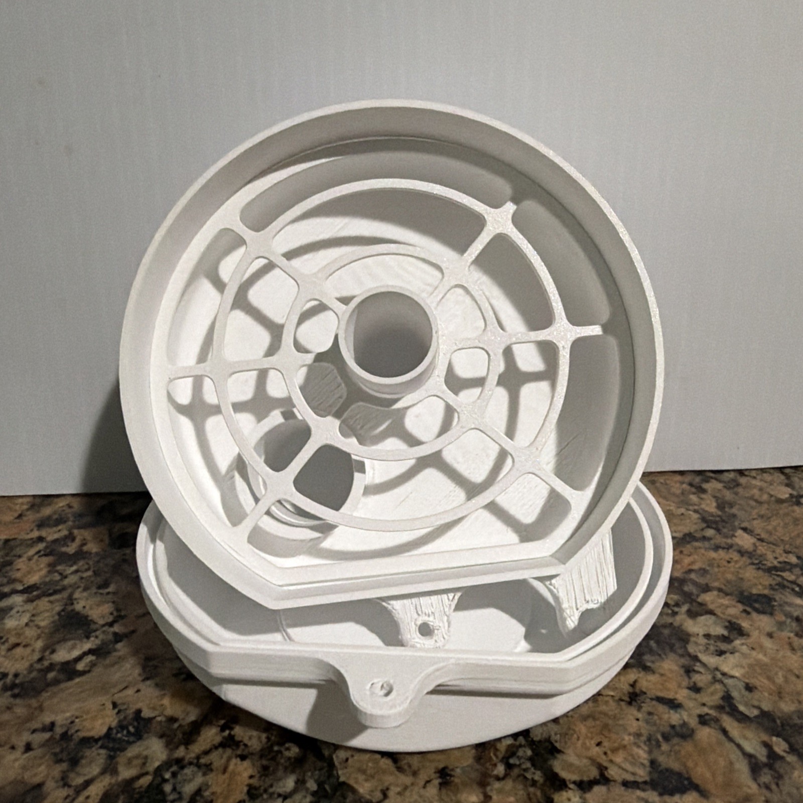 Suzuki FA50 Shuttle Scooter Air Box 3D Printed, White PETG