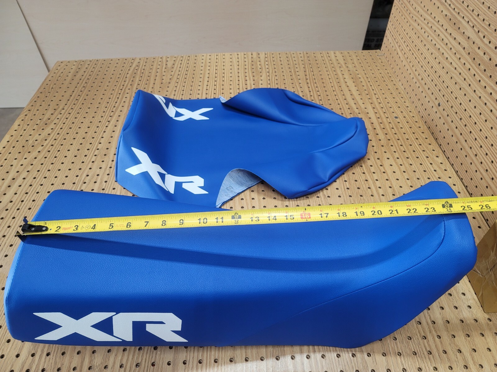 HONDA XR350R SEAT COVER HONDA XR600R SEAT COVER 1985 MODEL BLUE (H*-397)