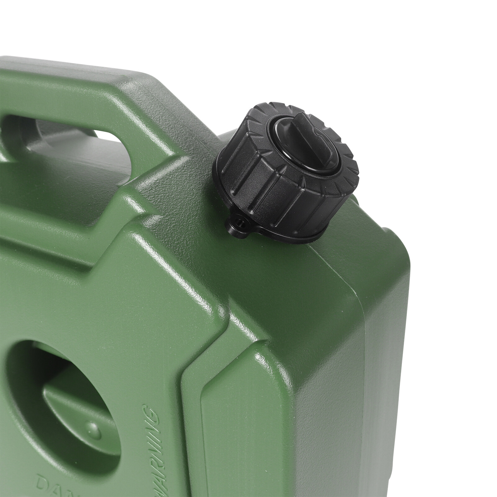 Green 1.3 Gallon Gas Can 5L Spare Oil Storage Fuel Tank For ATV UTV Motorcycle