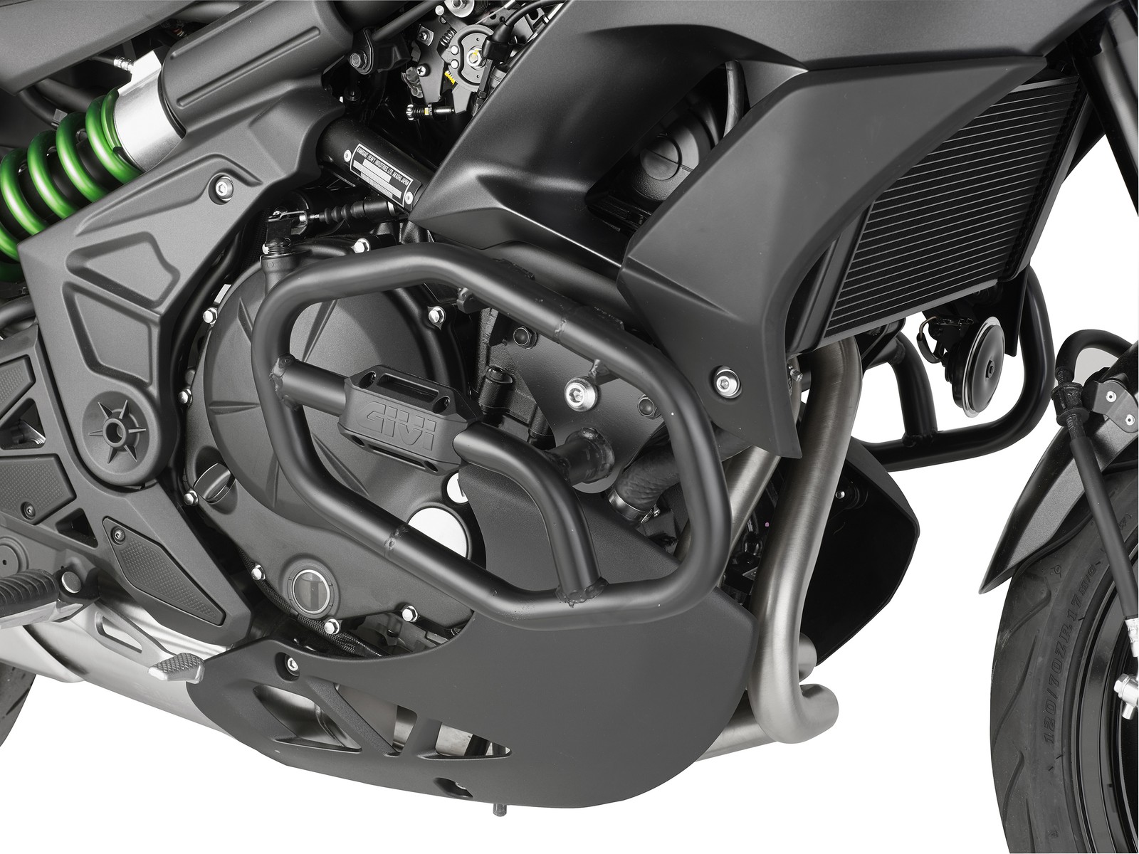 Givi Engine Guards TN4114 Steel Matte Black Finish Motorcycle Protection