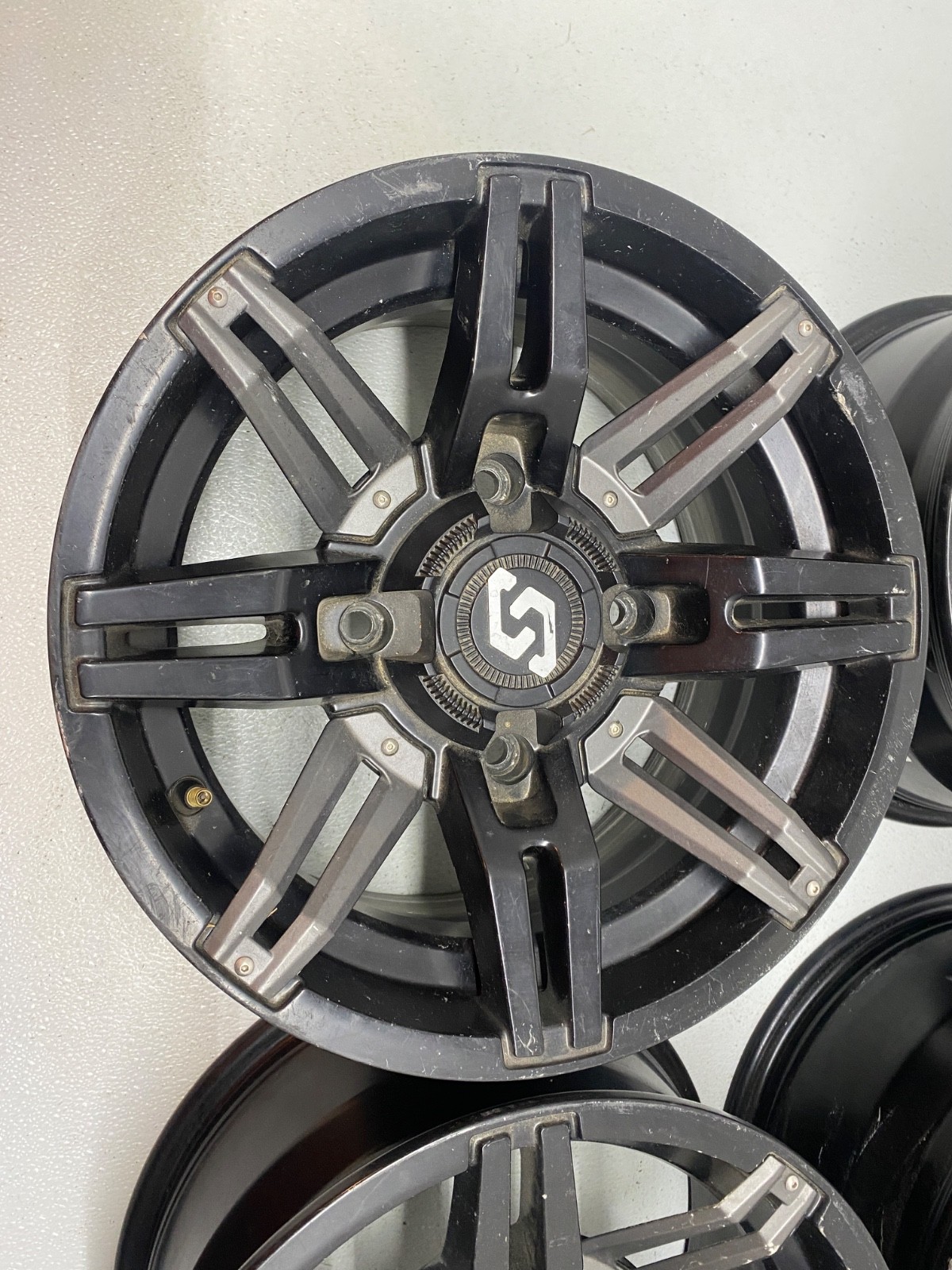 SEDONA RUKUS Wheel Set of 4 14×7 4/137 WHEELS CAN AM X3 RIMS 4.5″ x 2.5″ Offset