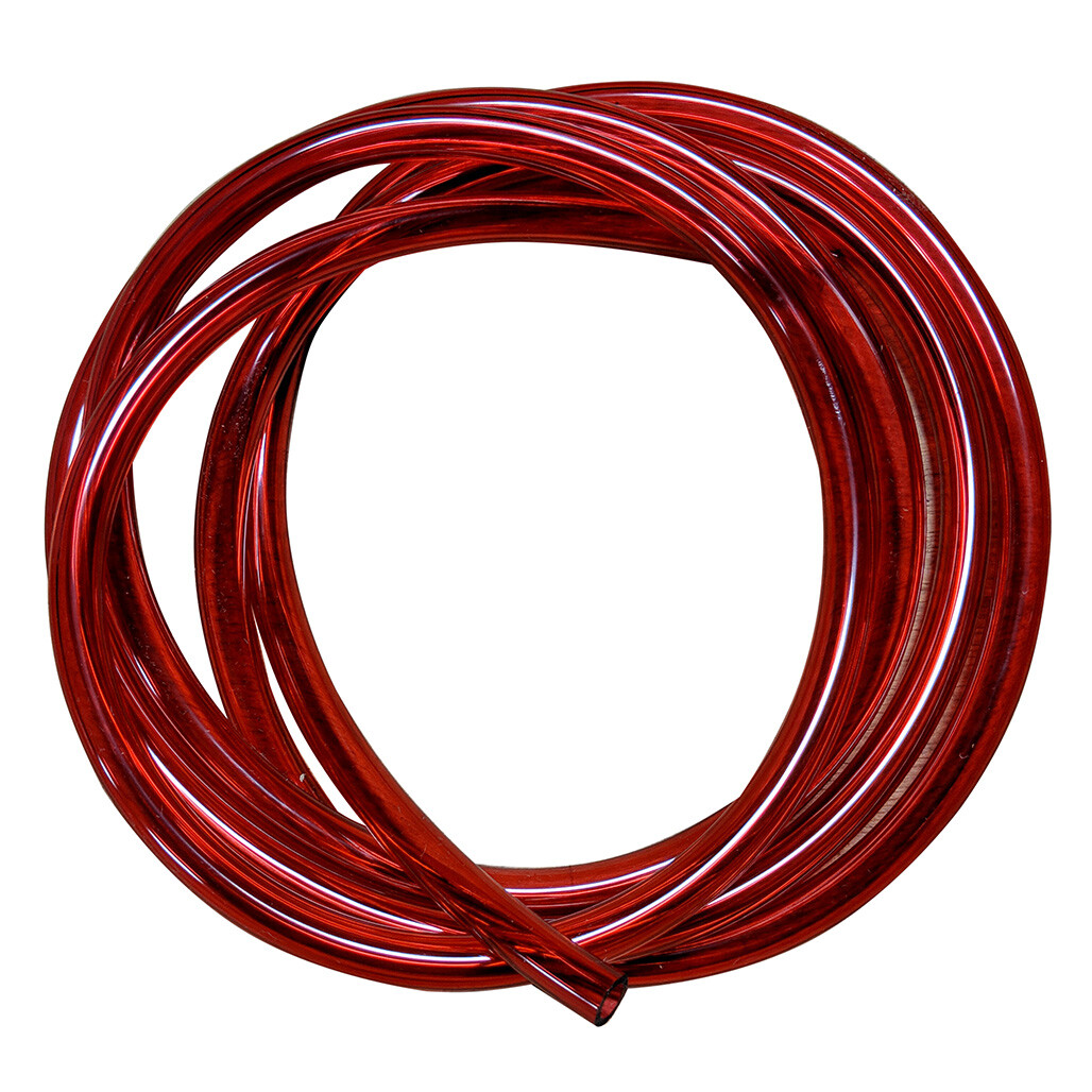 7′ Red Fuel Line Tube Hose For Mini Bike Go Kart Atv Cycle Dirt Bike Etc
