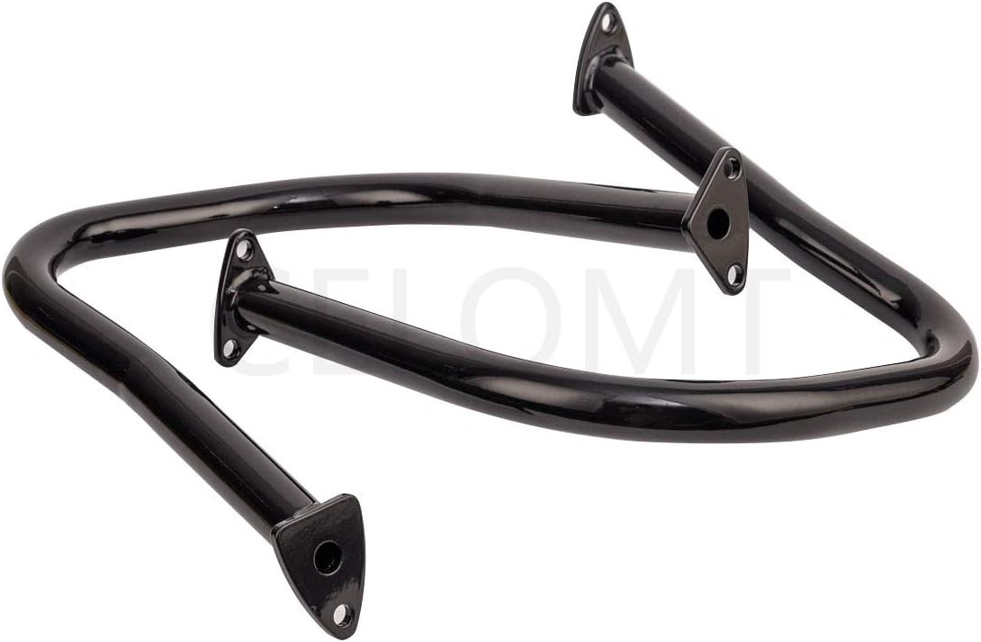 Rear Highway Bars Saddlebag Crash Engine Guards Fit Indian Gloss Black