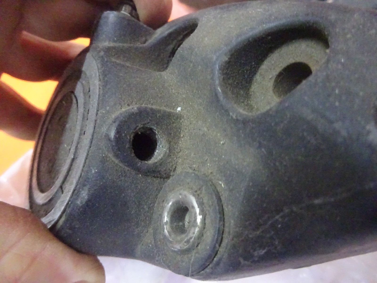 VINTAGE HARLEY OLE CHOICE OF USED PLAIN REAR BANANA BRAKE CALIPER 1/2