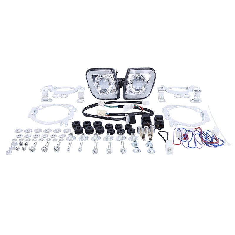 Rectangular Driving Fog Light LED Fit For Honda Goldwing 1800 F6B Valkyrie 13-17