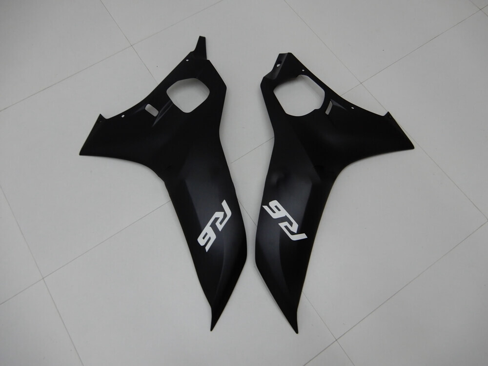Matte Black Clear Coat Painted Fairing Kit Bodywork for Yamaha YZF R6 2017-2020