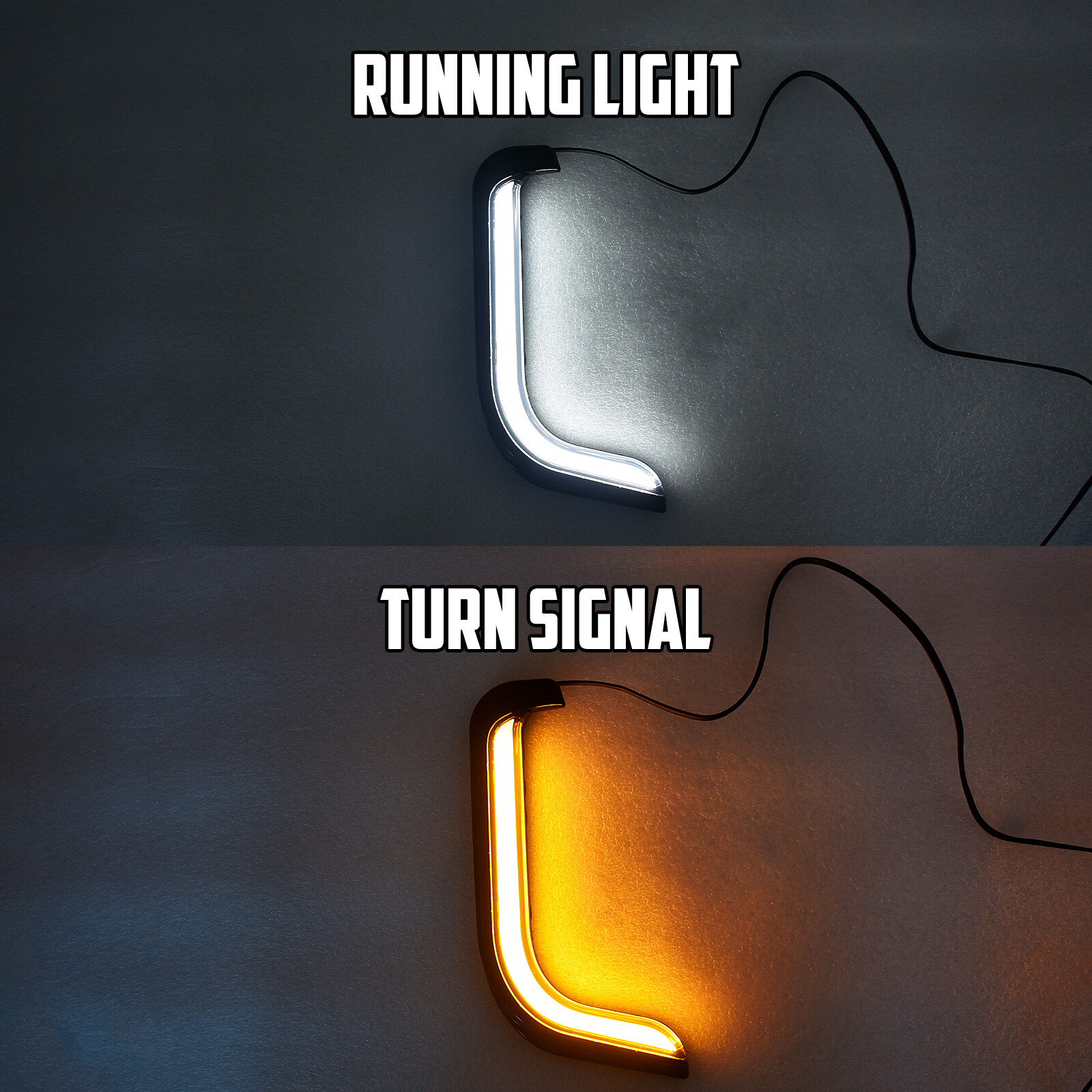 LED Fairing Lower Light Accent Light Turn Signal Fit For Harley Touring 2006-13
