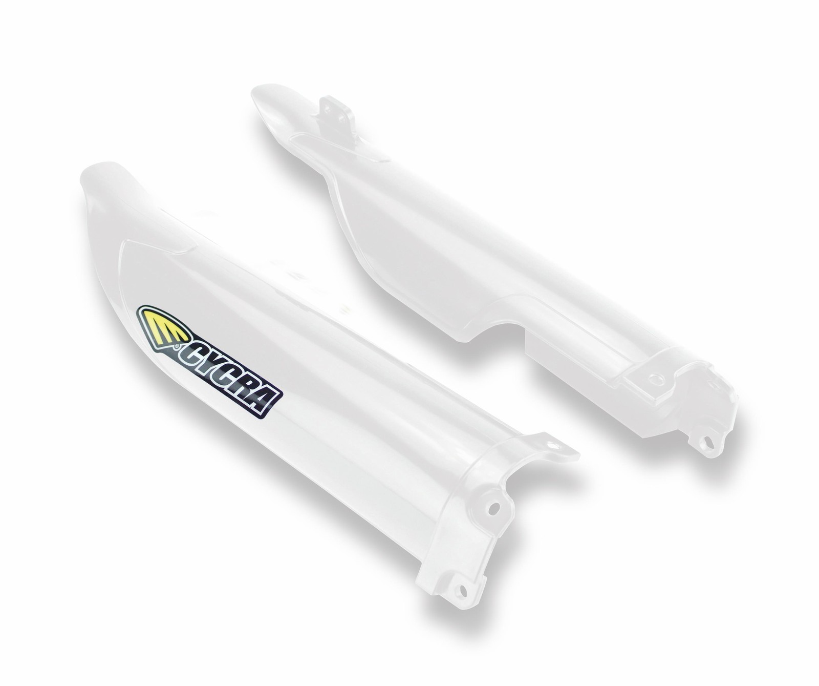 Cycra Fork Guards – White Motorcycle ATV/UTV Dirt Bike 1CYC-6903-42 714-1561
