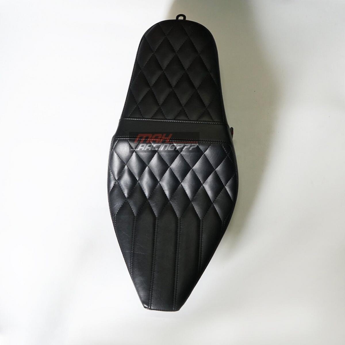 Couple Seat Pad Cushion Black Stitch For Honda Rebel Cmx 300 500 2017-2023