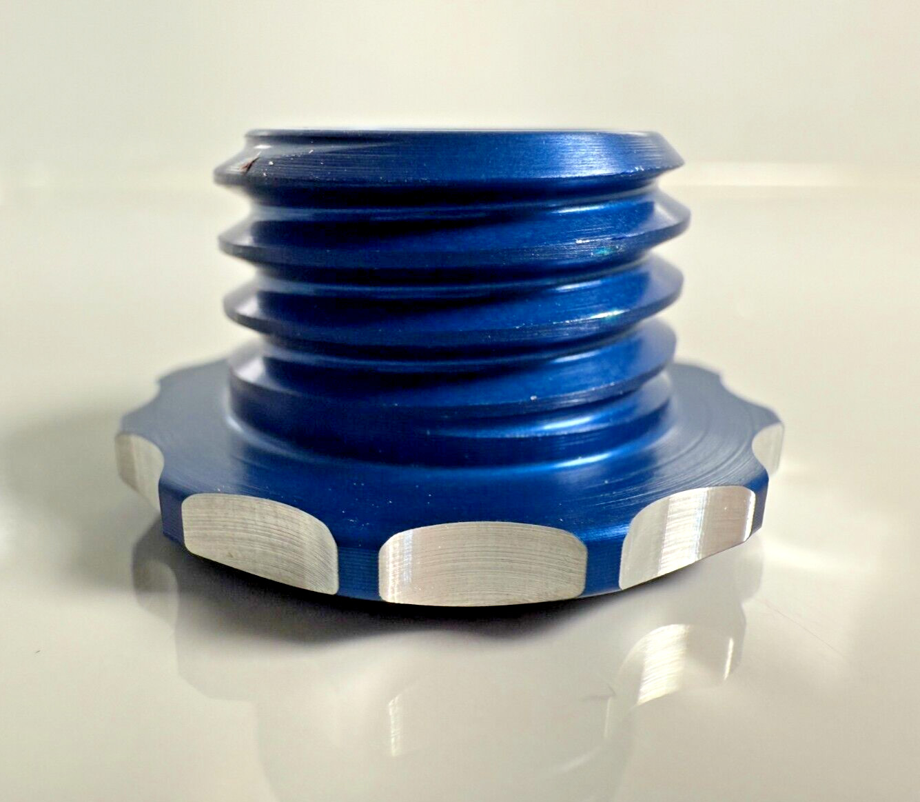 Billet Oil Fill Plug Cap Ride Engineering Blue Yamaha YZ WR 65 85 125 250 450 F