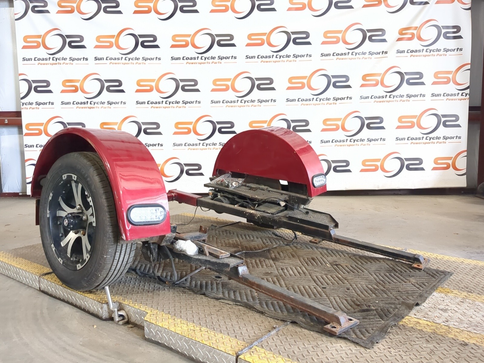 86-03 Kawasaki Voyager ZG1200 Rear MTC Voyager Trike Kit