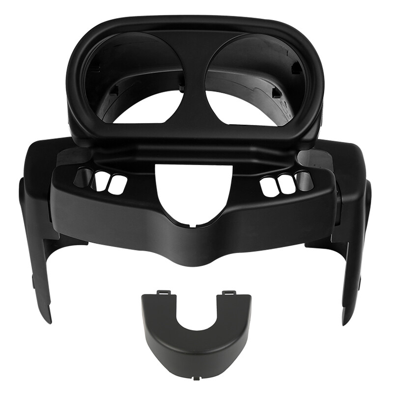 Gauge Housing Cover Nacelle Speedo Fairing Panel Trim For Harley Road Glide15-Up