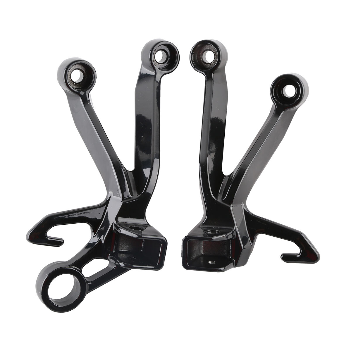 Rear Passenger Footpegs Pegs Footrest Bracket Fit For Suzuki GSXR1000 2003-2004