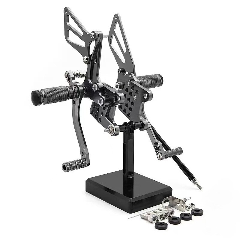 CNC Adjustable Rearset Footpegs for Suzuki GSXR 600 750 SV650 SV1000 Motorcycle