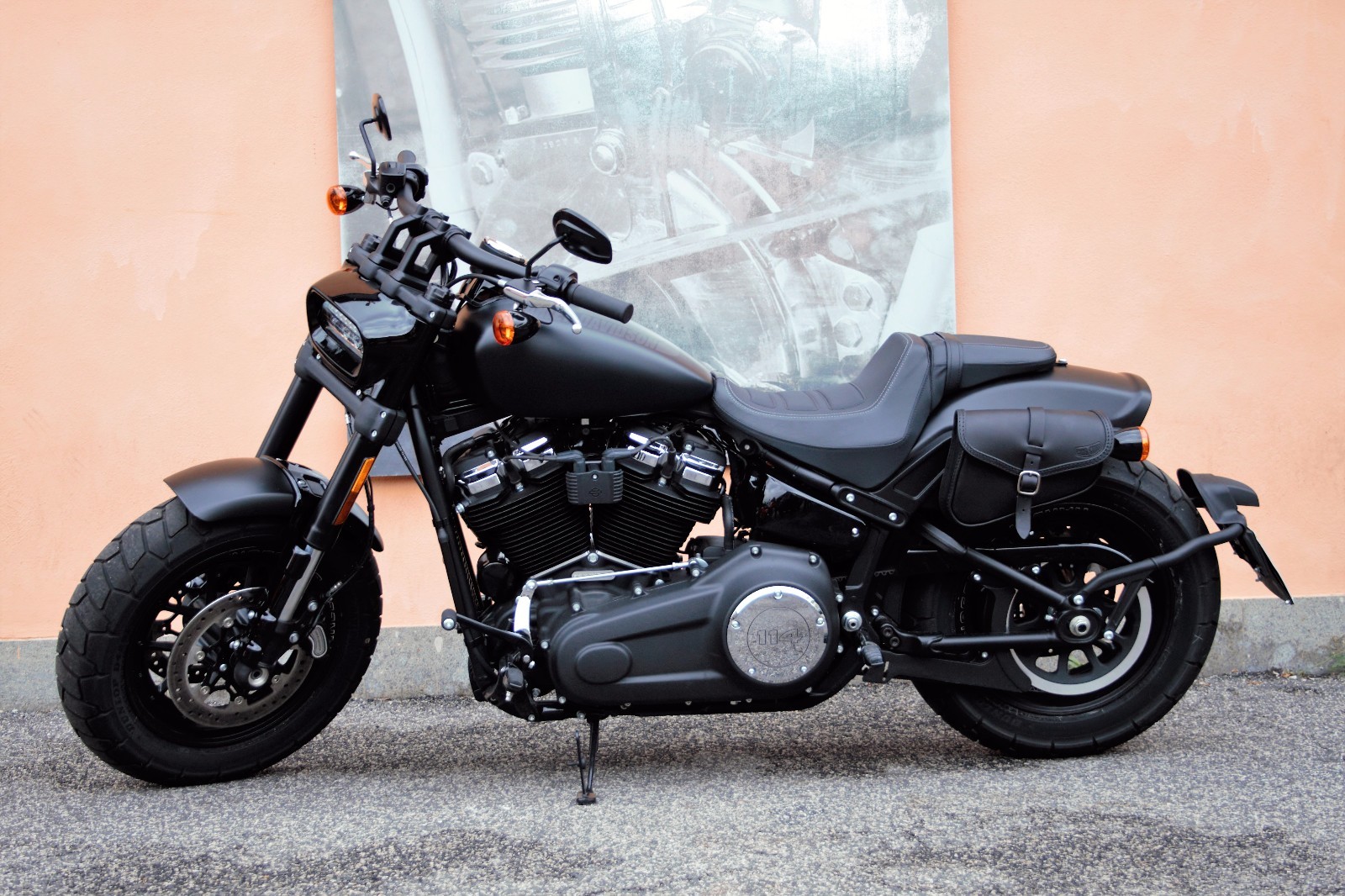 SADDLE BAG FOR HD SOFTAIL FAT BOB 2018-2024, SLIM , SOFTAL STANDARD , LOW RIDER