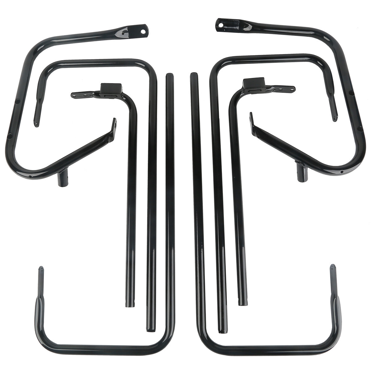 Saddlebag Guard Rail Mounts Bracket Fit For Harley Ultra Classic Electra Glide