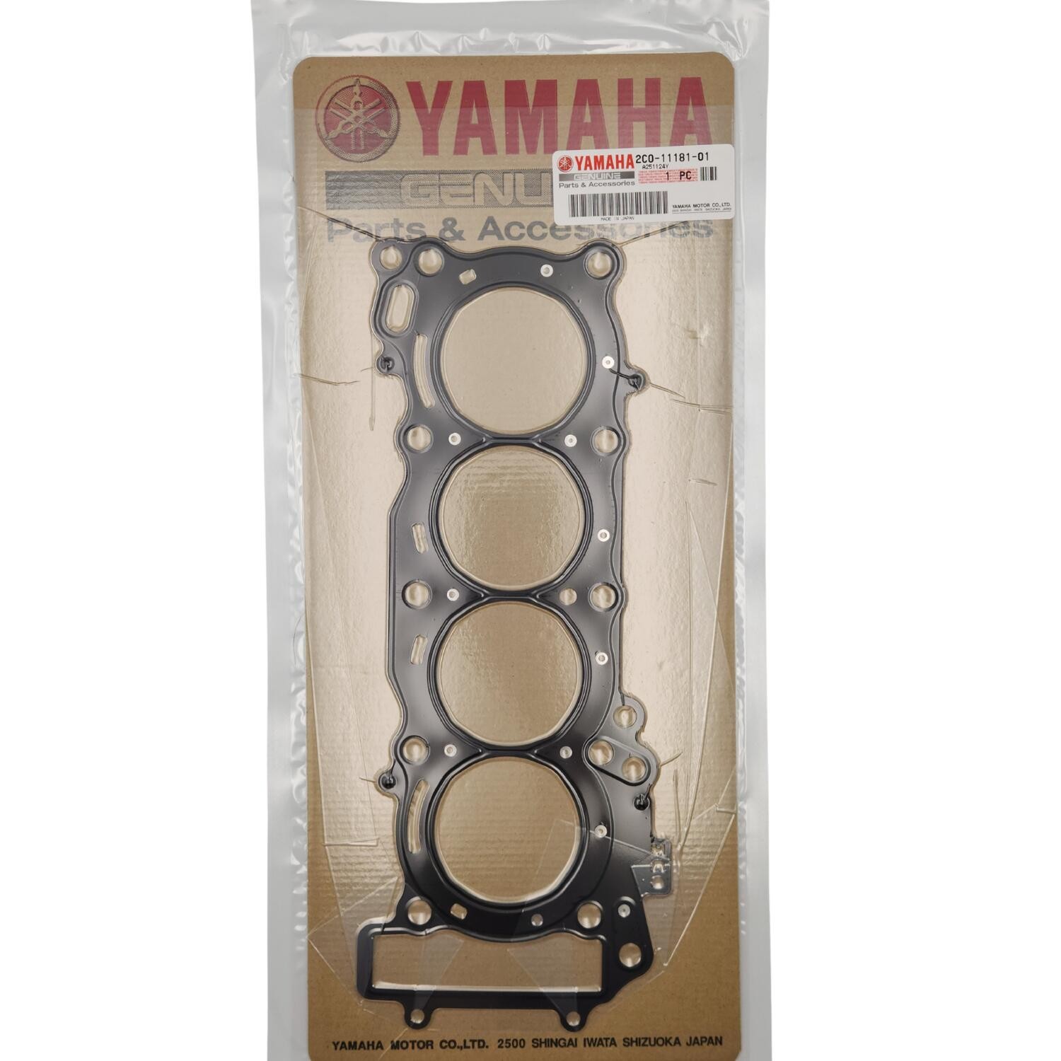 YAMAHA GENUINE YZF-R6 YZFR6 R6 2C0-11181-01 CYLINDER HEAD GASKET NEW