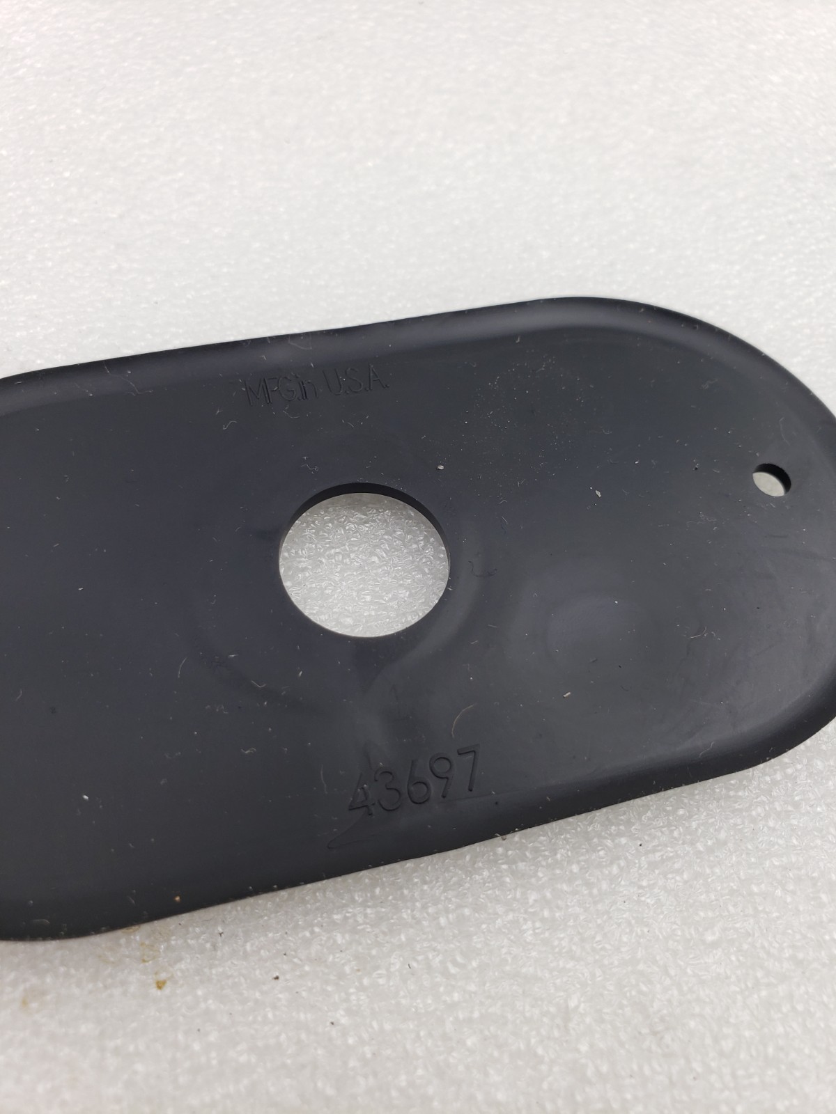 Whelen 11-76A946-000 Black Mounting Flange for LINZ6 Surface Mount LED Lighthead