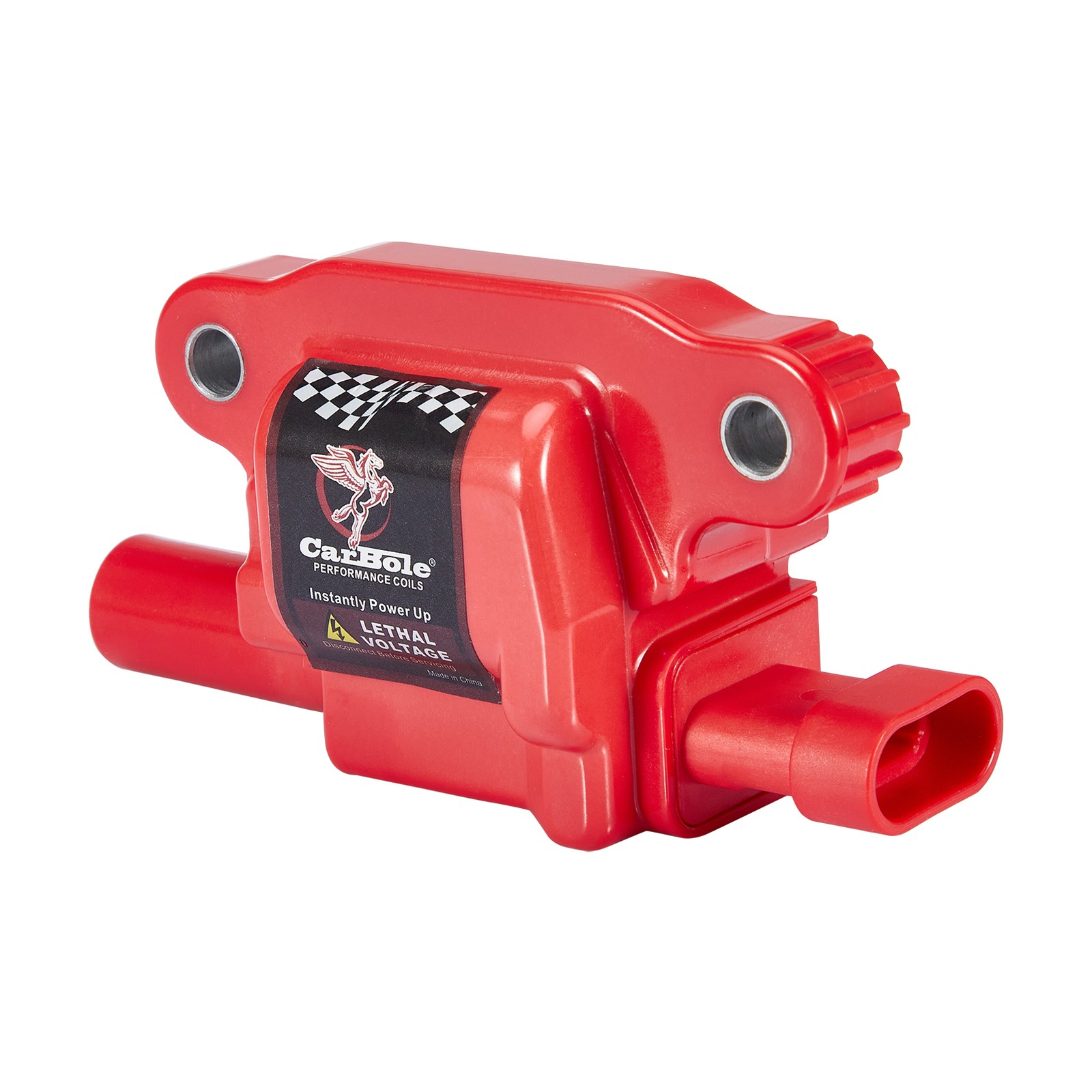 Square Style For 2015-18 Chevrolet Silverado 1500 V8 5.3L 6.2L Ignition Coil Set