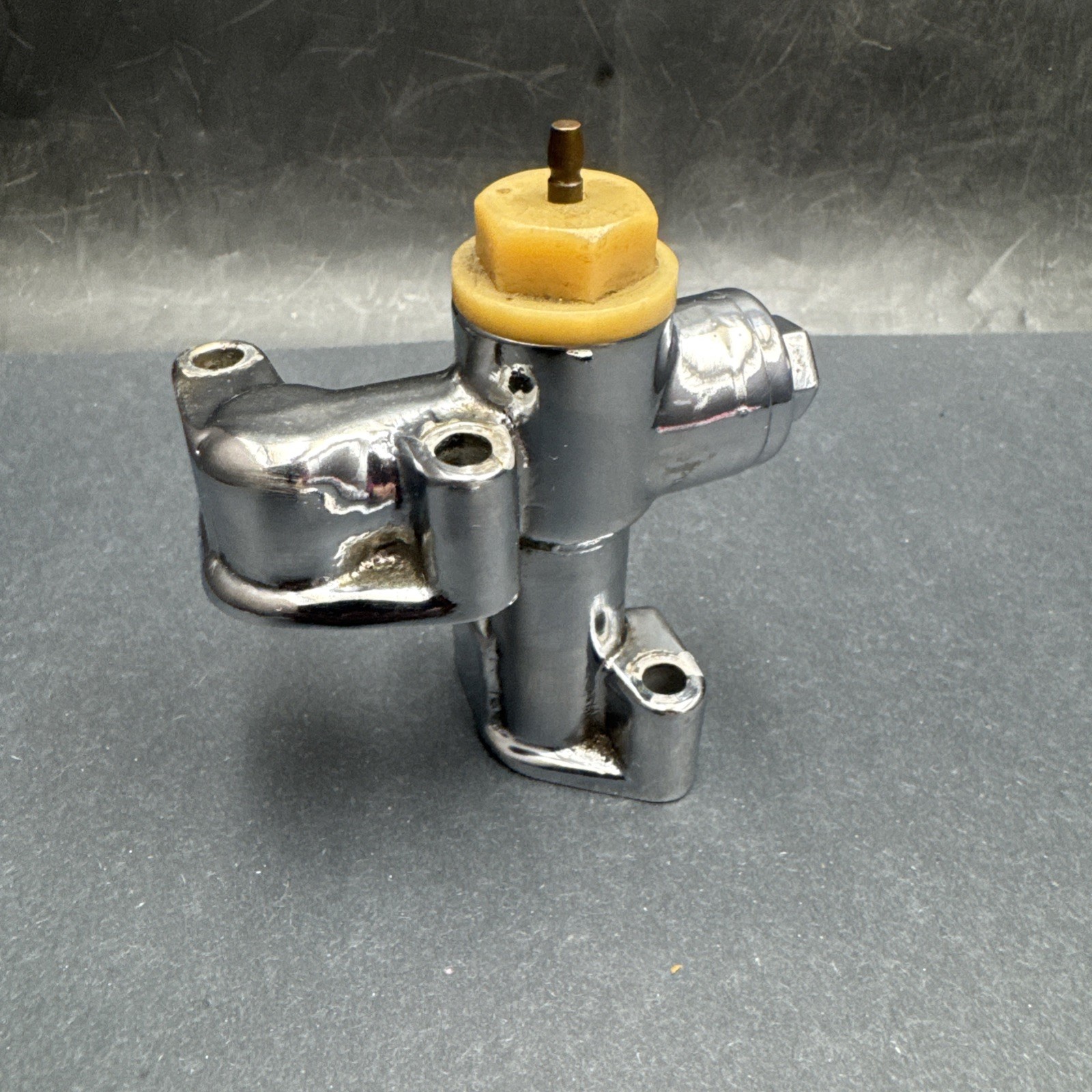 Kawasaki 1973-80 Z1 KZ 900 1000 Z1R OEM Chromed Oil By-Pass Transfer Pipe