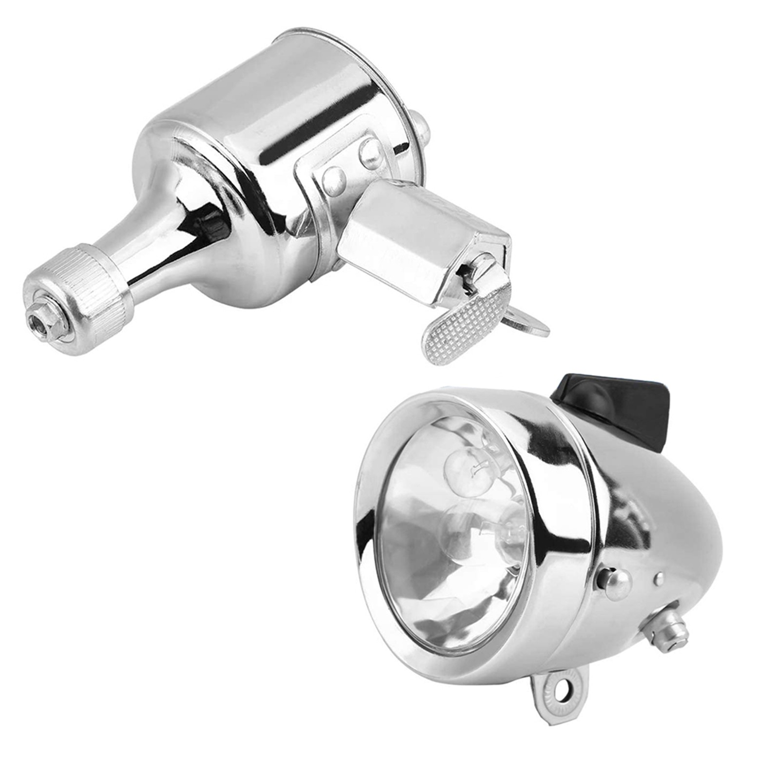 12V 6W Waterproof Bike Dynamo Light Headlight Tail Light for All Bicycle Models