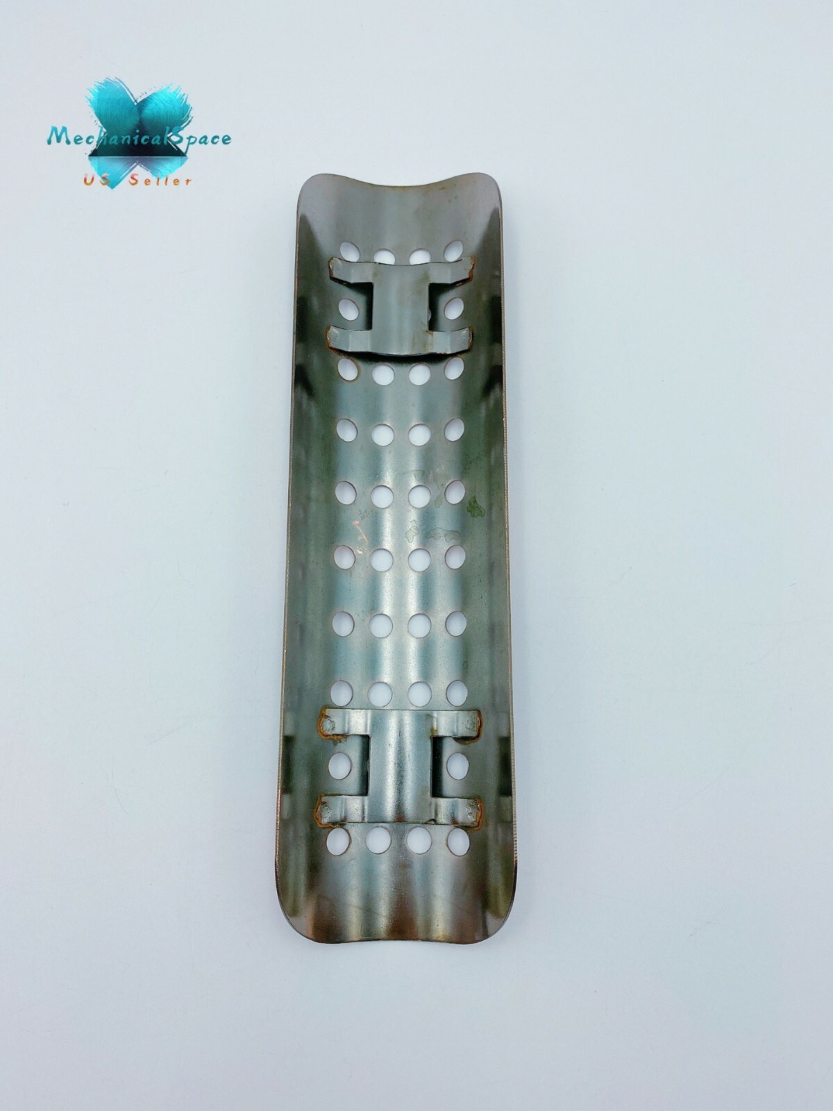 Universal Bronze Exhaust Muffler Pipe Heat Shield Cover Heel Guard Motorcycle