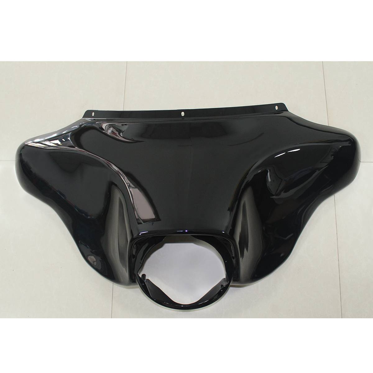 Vivid Black Front Batwing Outer Fairing Fit For Harley Touring FL Modles 96-13