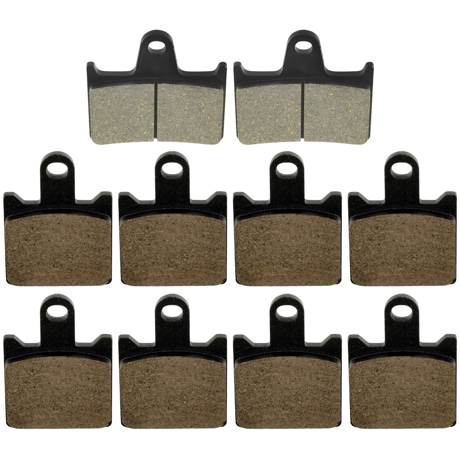 Front Rear Brake Pads for Kawasaki ZG1400 1400 GTR ABS 2010 2011 2012 2013 2014