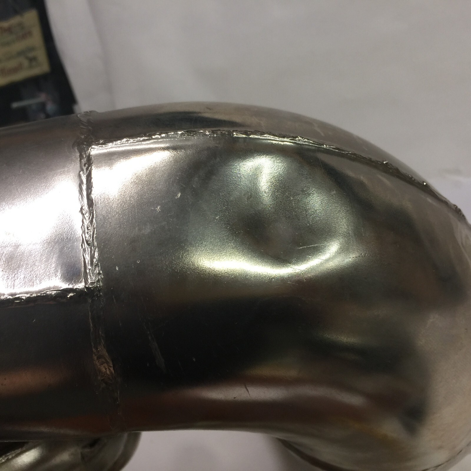 KTM 250 SX EXC 1995 Stock OEM Pipe Nickel Finish Motocross