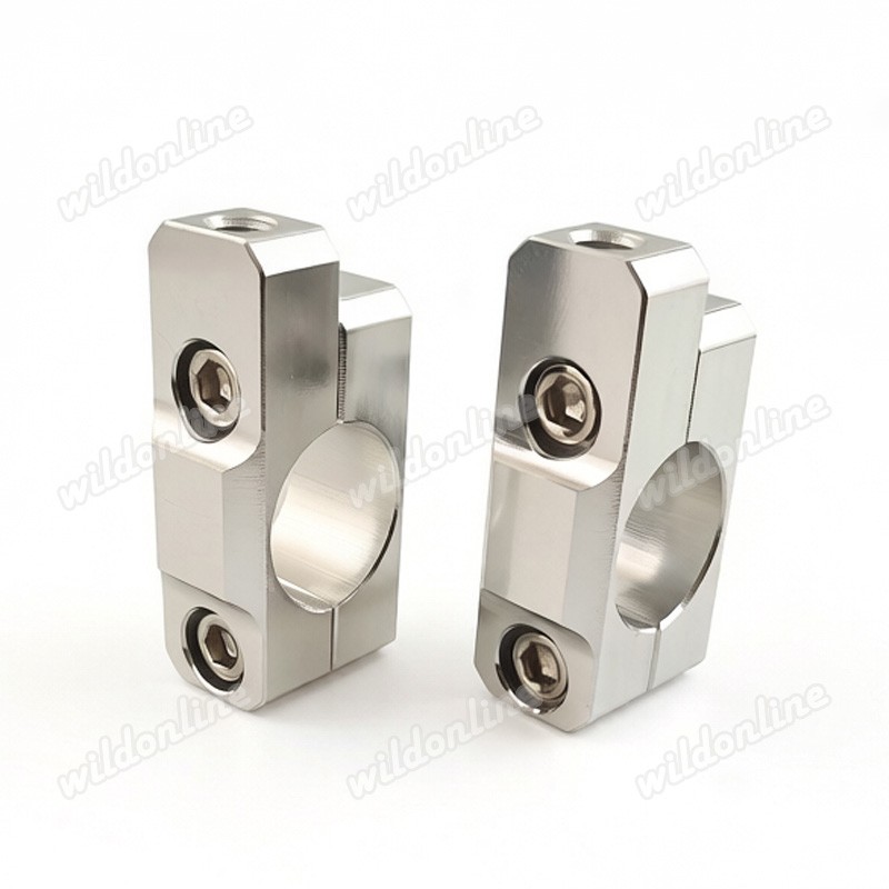 8mm Billet Mirror Bracket Mount Holder Fits Kinds of 7/8″ Handlebar Motorcycles