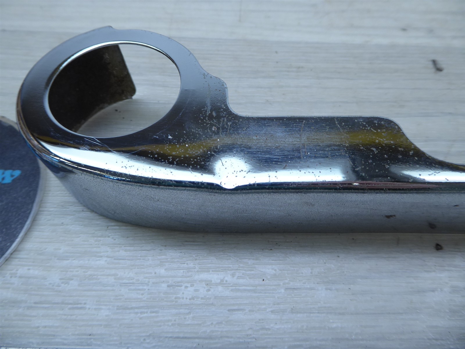 1974 Yamaha RD350 Y20151. front fork trim cover