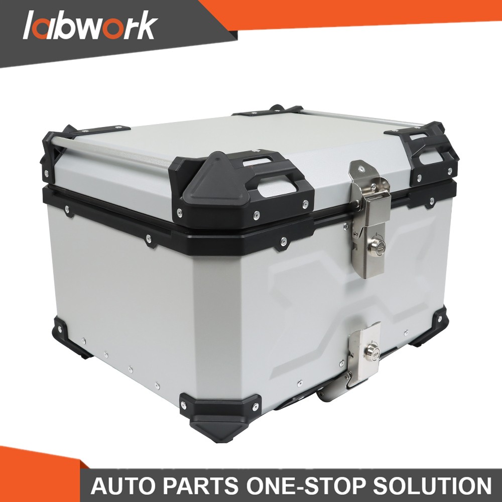Labwork Motorcycle Trunk Top Case Luggage Storage Tour Tail Box 22L/45L/55L/65L