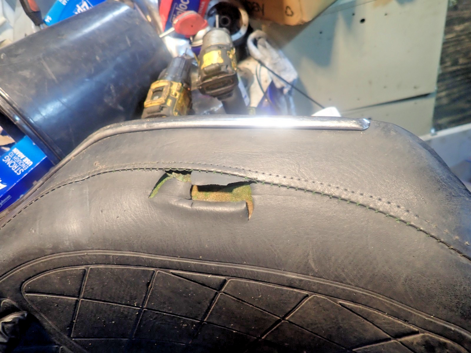 1982 Honda CM 450A Automatic Seat/Saddle Pan
